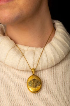Victorian Mizpah Locket c. 1860-70