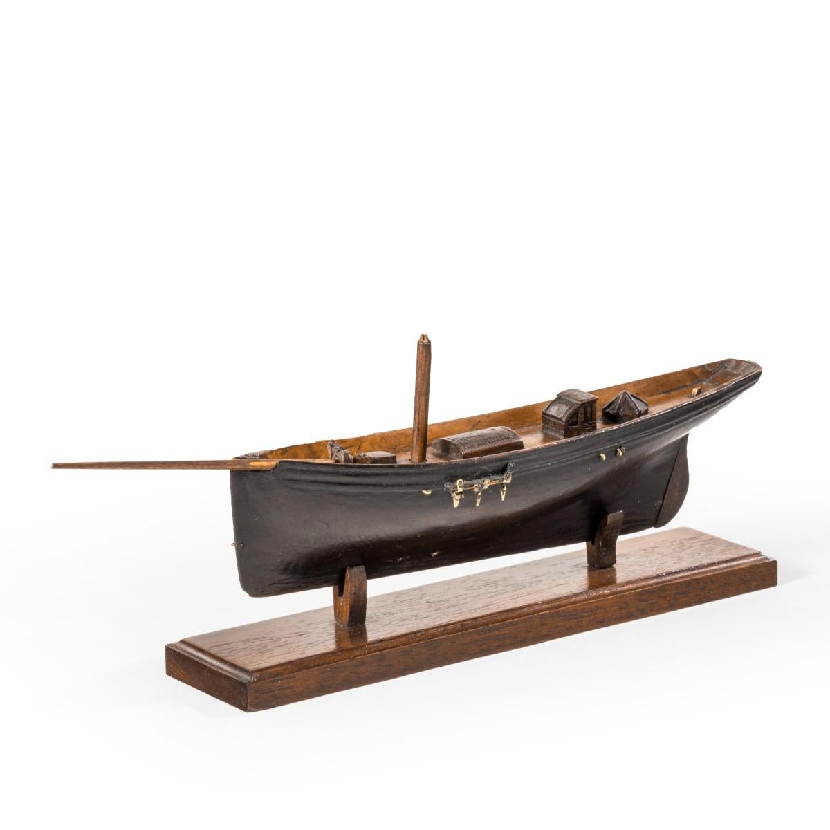 model boat stand