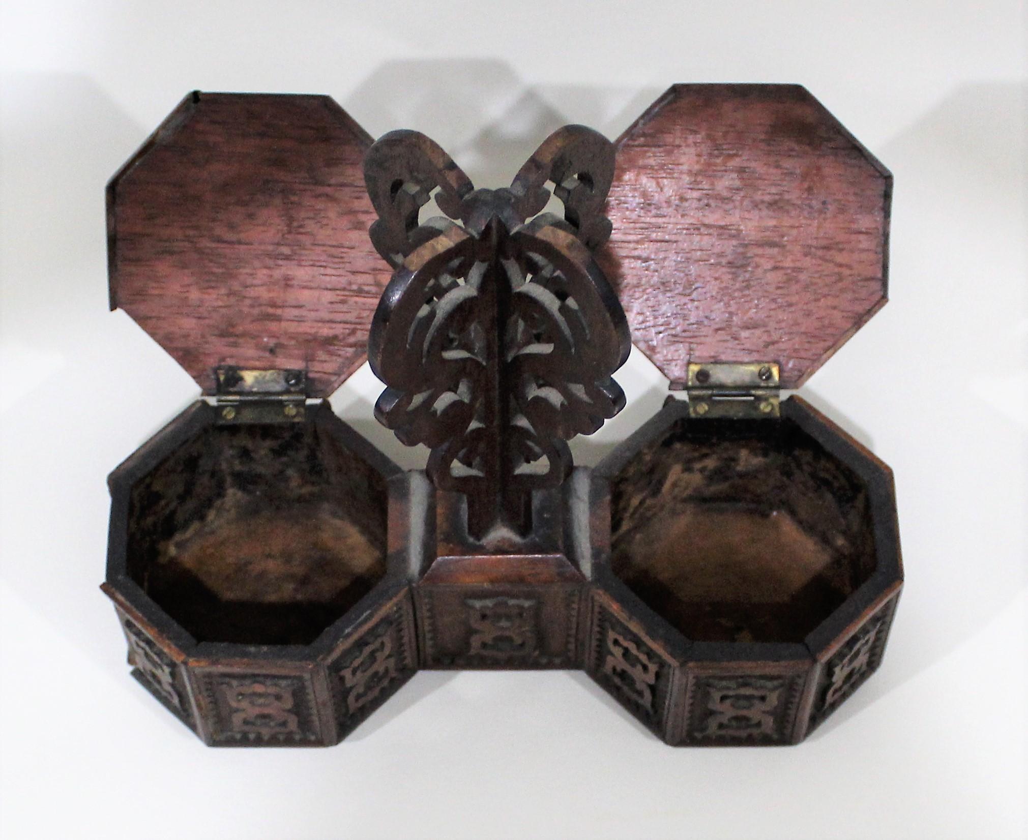 19th Century Victorian Moorish Style Wood Box