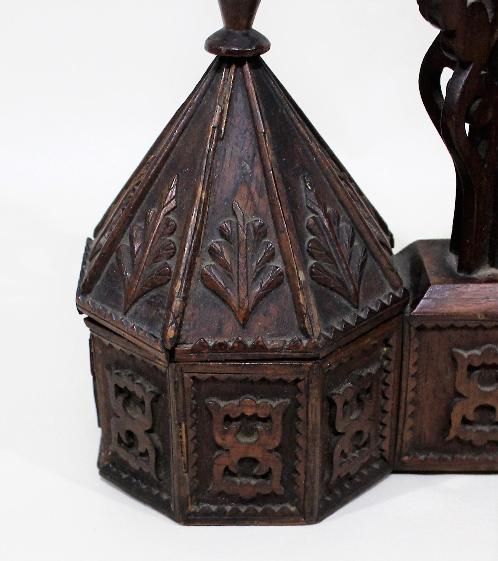 Victorian Moorish Style Wood Box 1