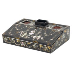 Victorian Mother-of-Pearl Inlaid Writing Box