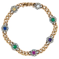 Victorian Multi-Gem Acrostic Bracelet