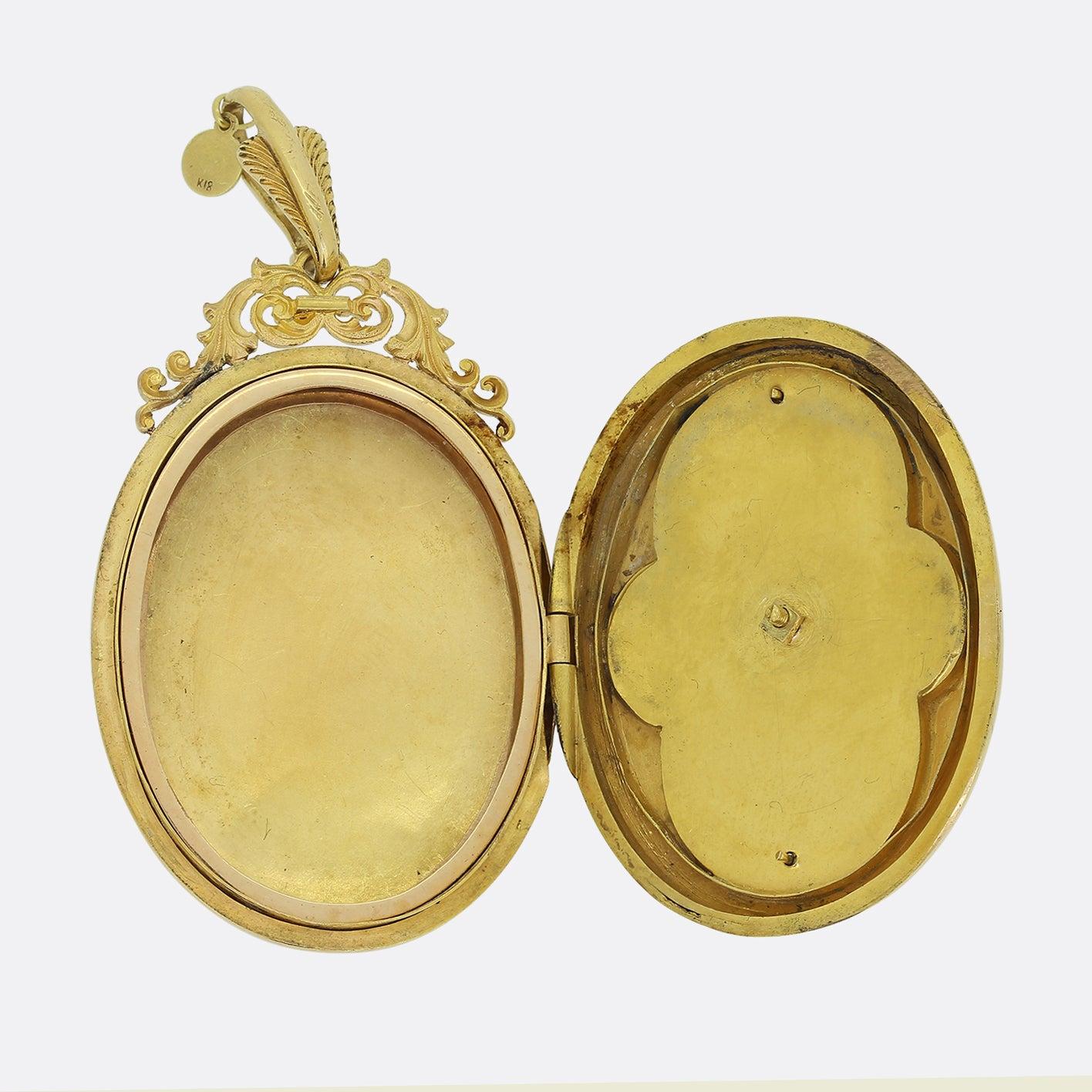 Victorien Pendentif libellule victorien en pierres multiples en vente