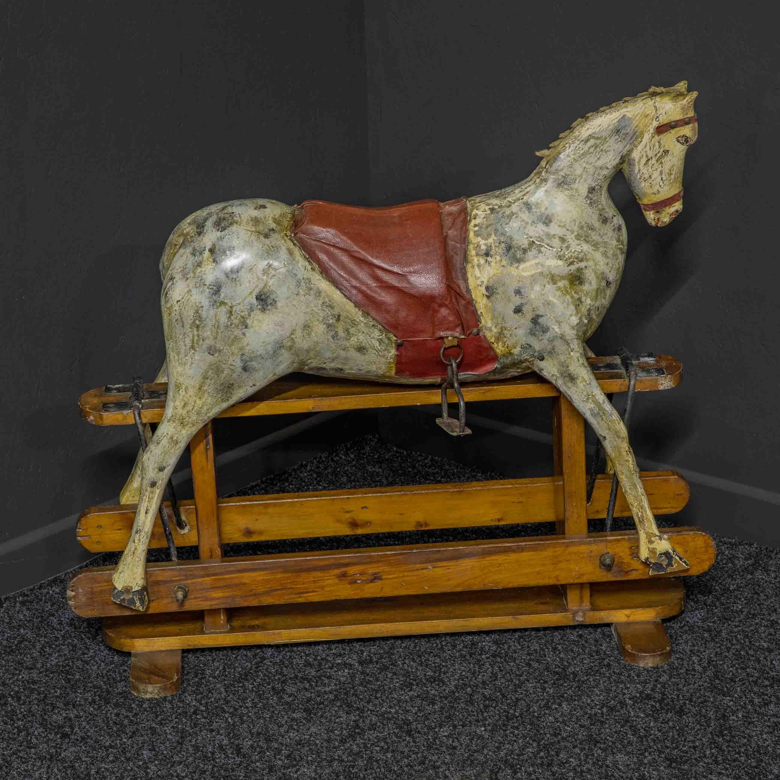 Victorian Naïve Rocking Horse 5
