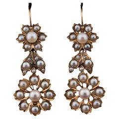 Victorian Natural Pearl Daisy
Leaf Long Drop Earrings Victorian Natural Pearl Daisy
Leaf Long Drop Earrings