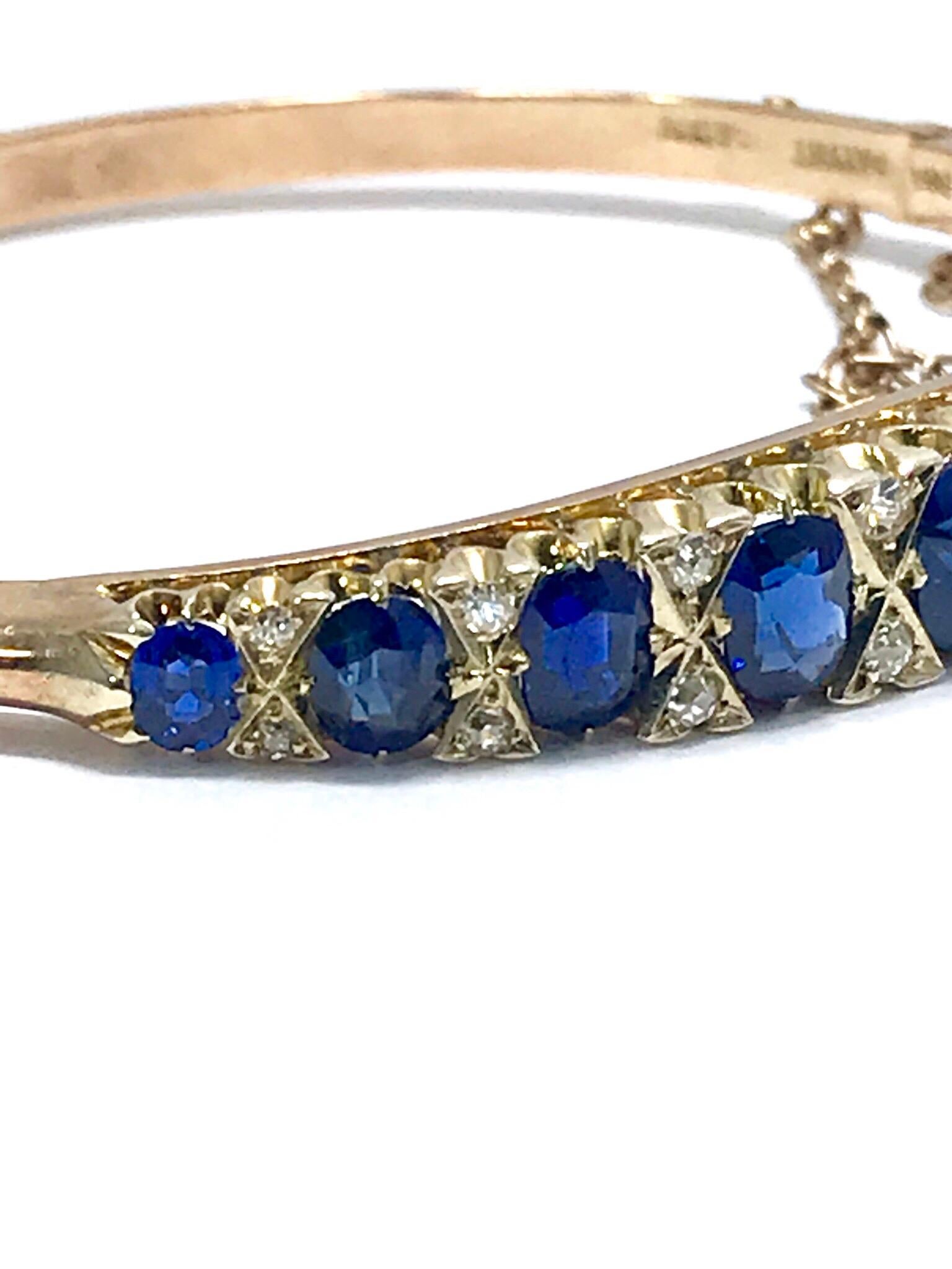 natural sapphire bangles
