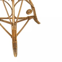 Fougère victorienne en osier naturel