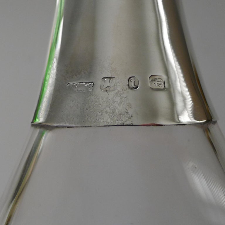 Victorian Novelty Champagne Bottle Decanter, 1893 For Sale at 1stDibs