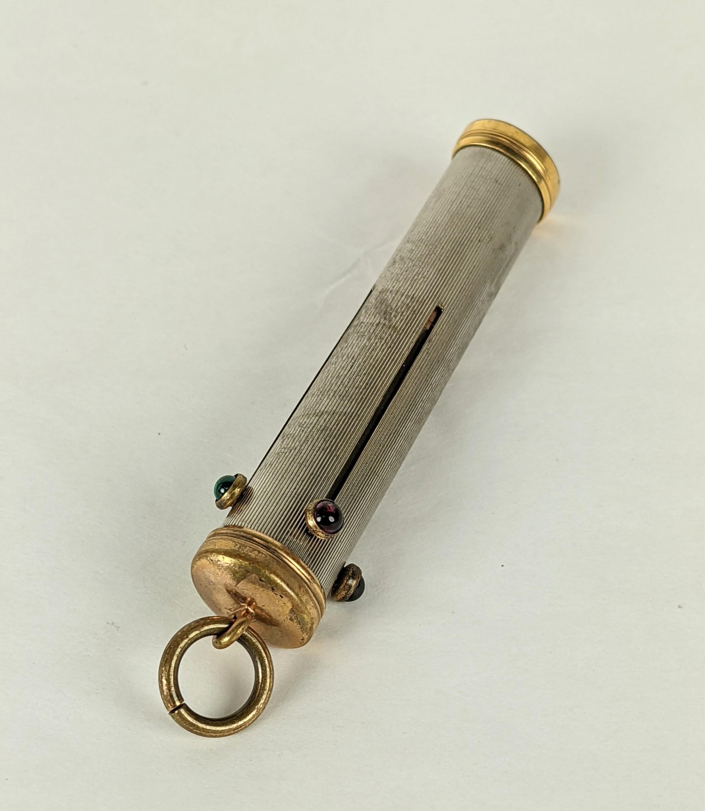 Victorian Novelty Office Pencil-Pendant In Excellent Condition For Sale In New York, NY