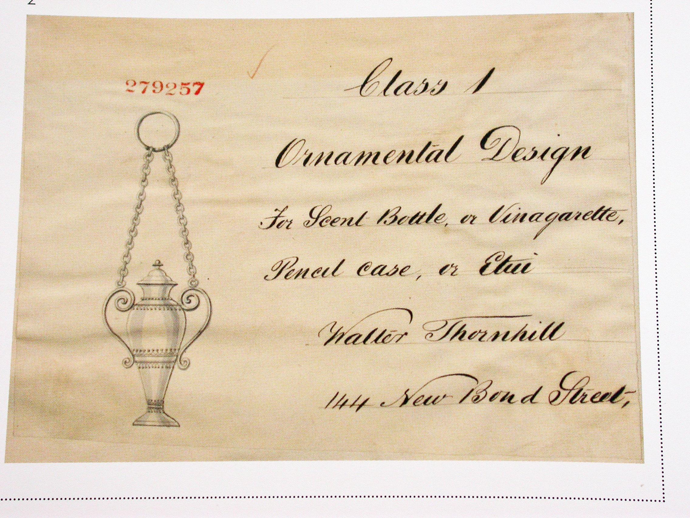 Victorian Novelty Silver Vase Shaped Scent Bottle by Sampson Mordan & Co. 1873 For Sale 10