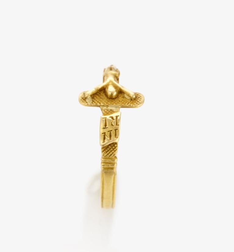 Victorian Nun's Bride of Christ Wedding Ring at 1stDibs