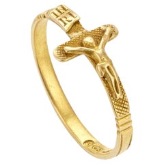 Victorian Nun's Bride of Christ Wedding Ring