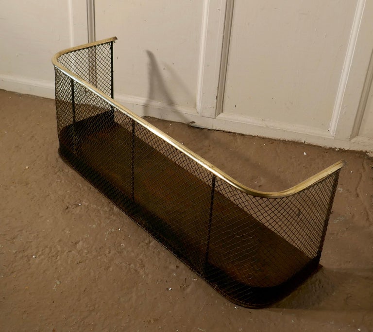 Victorian Nursery Fire Guard or Club Fender at 1stDibs