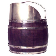 Victorian Oak Barrel Umbrella Stand