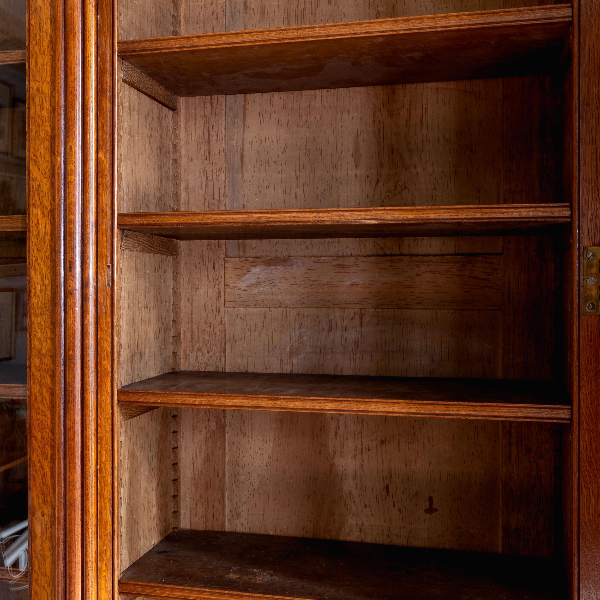 Libreria vittoriana in Oak in vendita 13