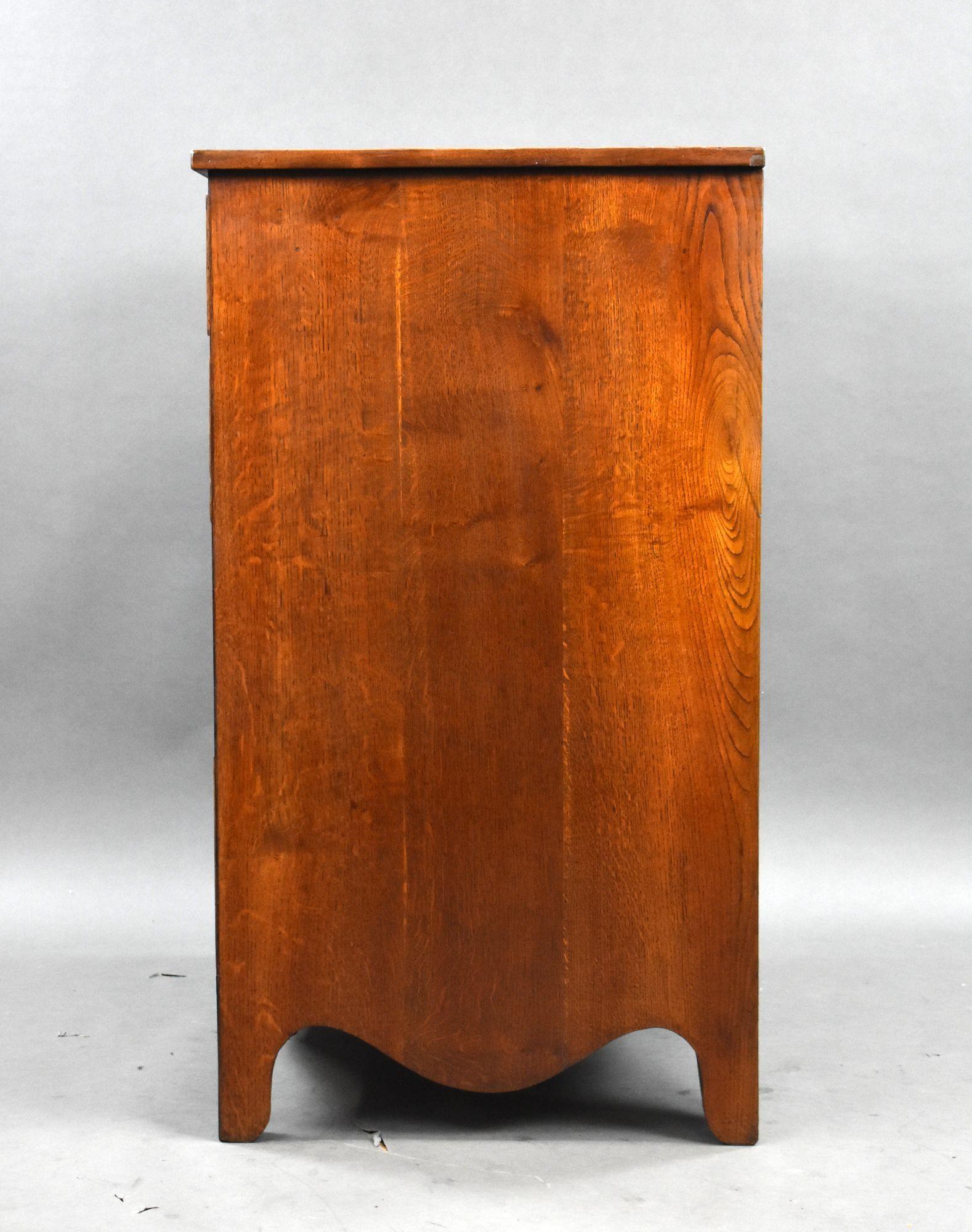 Victorian Oak Chest Drawers For Sale 1