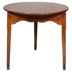 Antique Victorian Oak Cricket Table