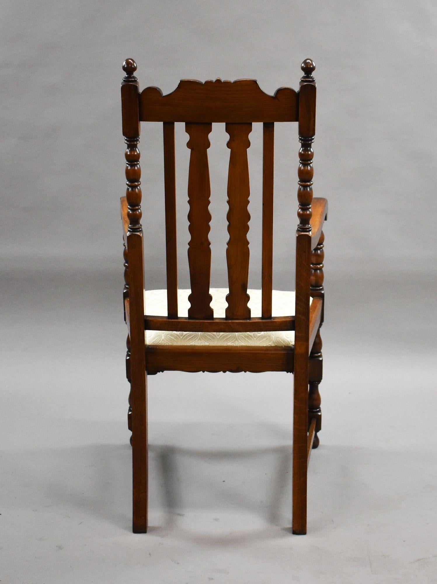 Chaises de salle à manger en chêne victorien & 8 chaises en vente 4