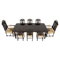 Midcentury Steelcase Tanker Dining Table and Chairs Set at 1stDibs ...