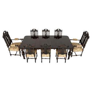 Midcentury Steelcase Tanker Dining Table and Chairs Set at 1stDibs ...