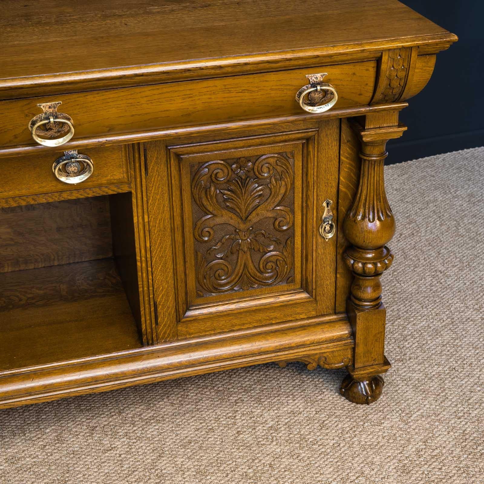 Victorian Oak Dresser by James Phillip and Sons 3