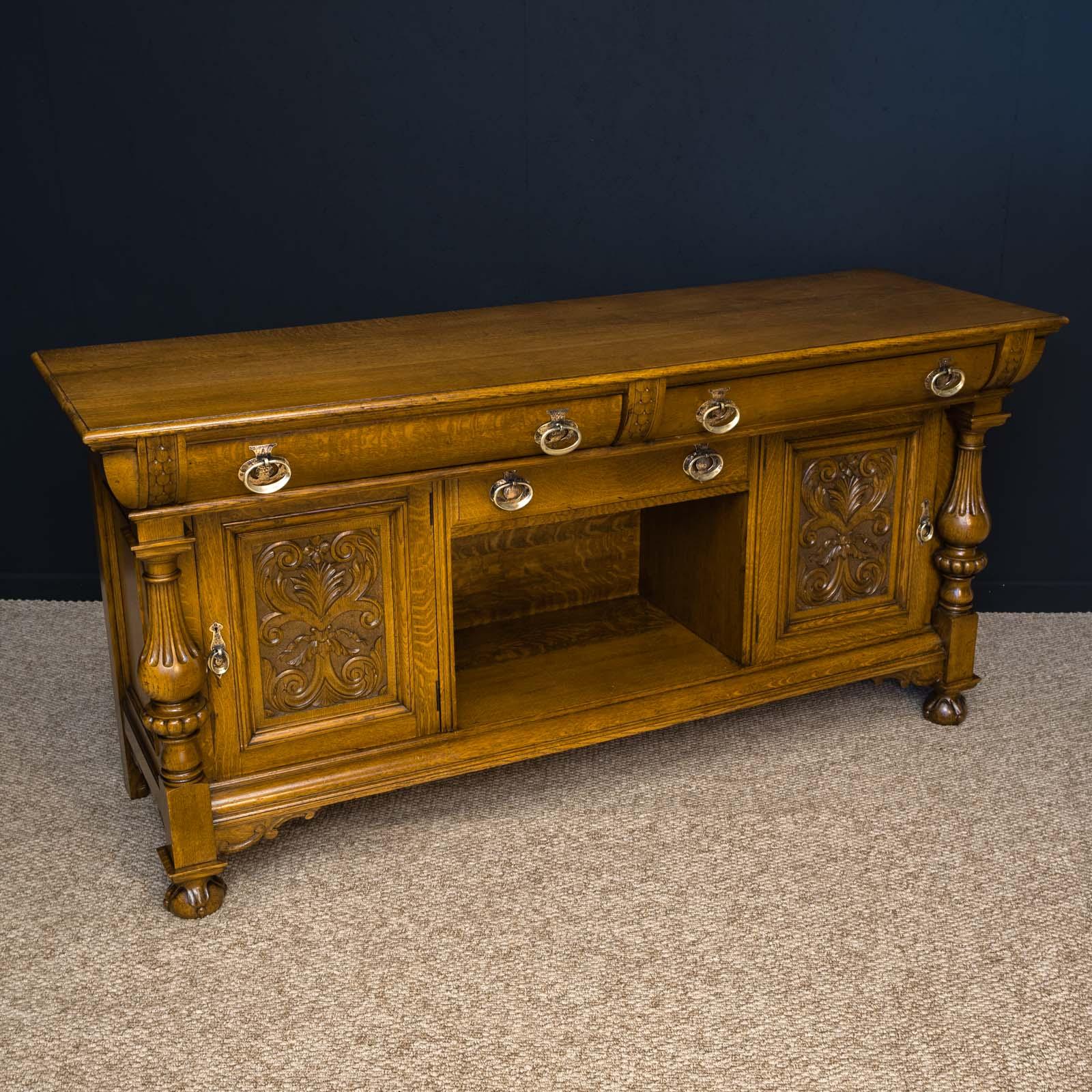Victorian Oak Dresser by James Phillip and Sons 9