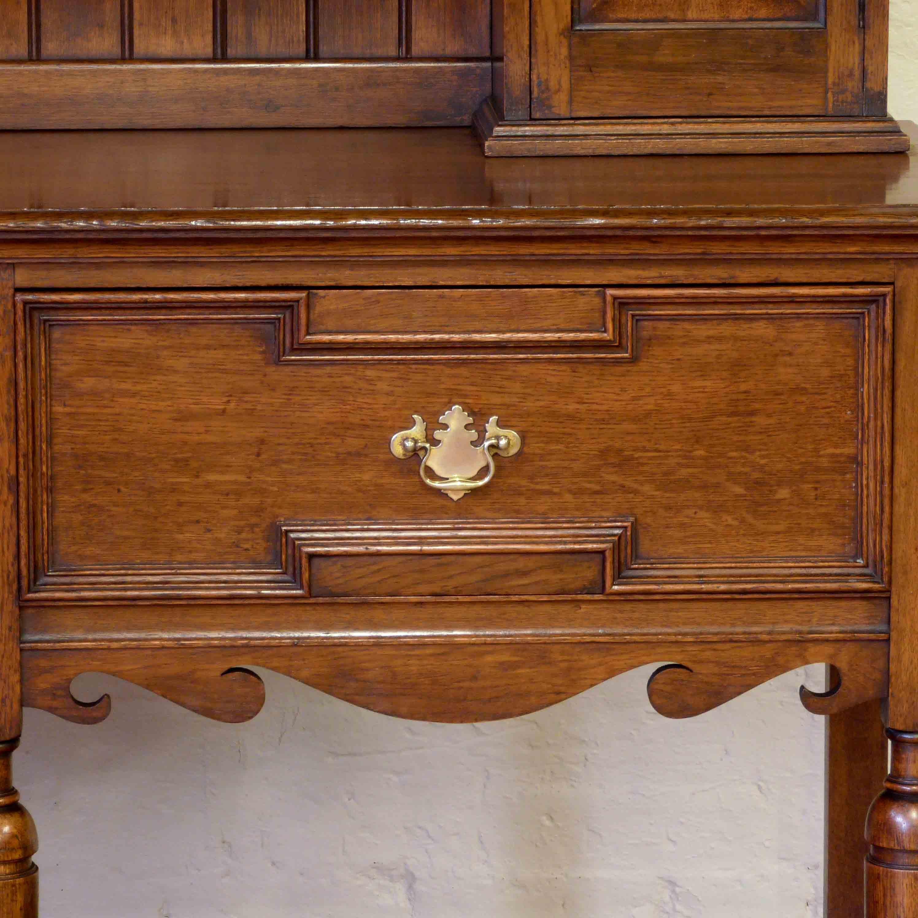 English Victorian Oak Dresser