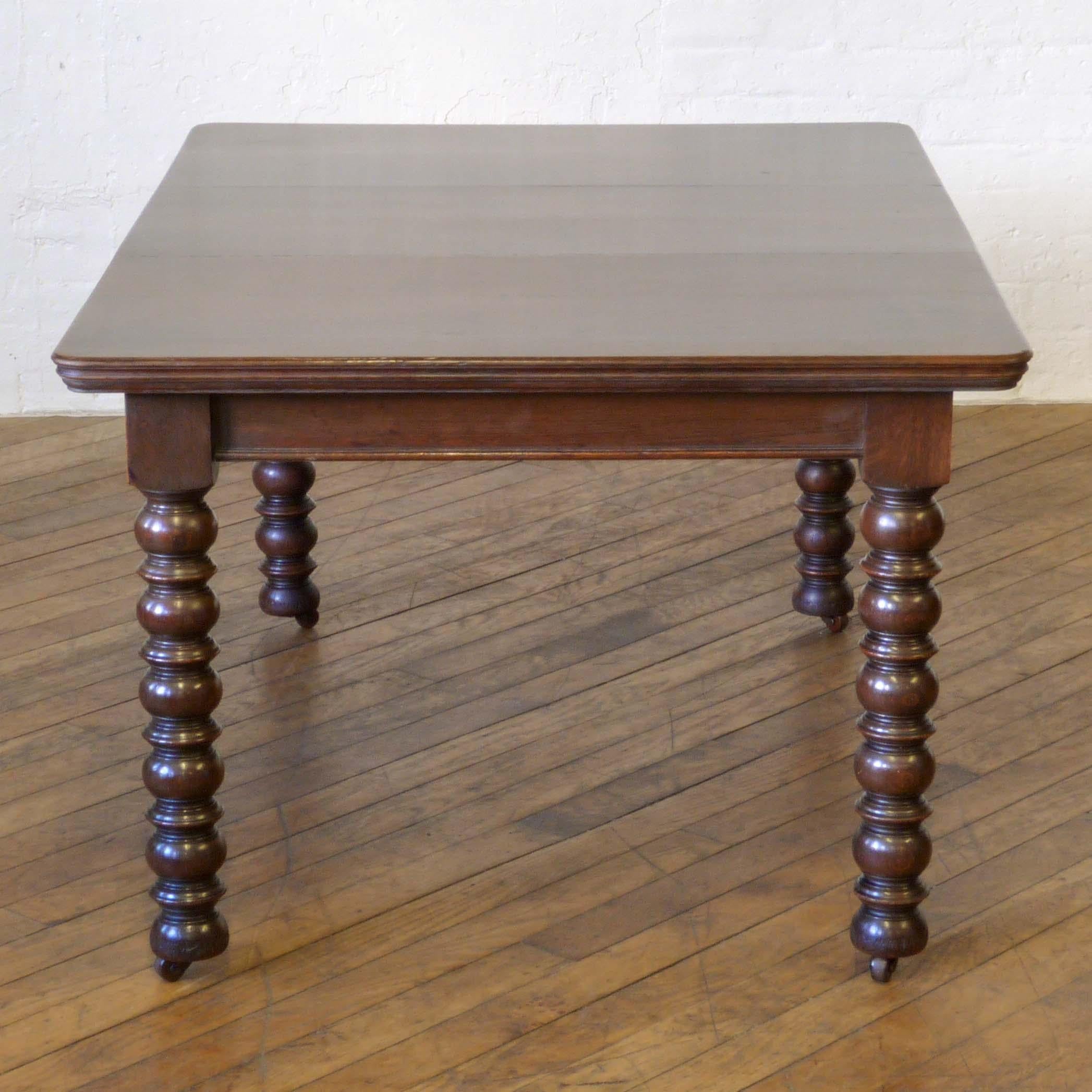 Victorian Oak Extending Table 1