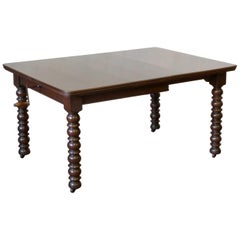 Victorian Oak Extending Table