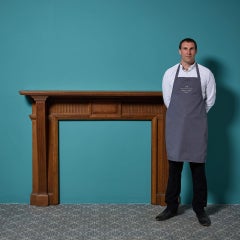 Victorian Oak Fire Mantel