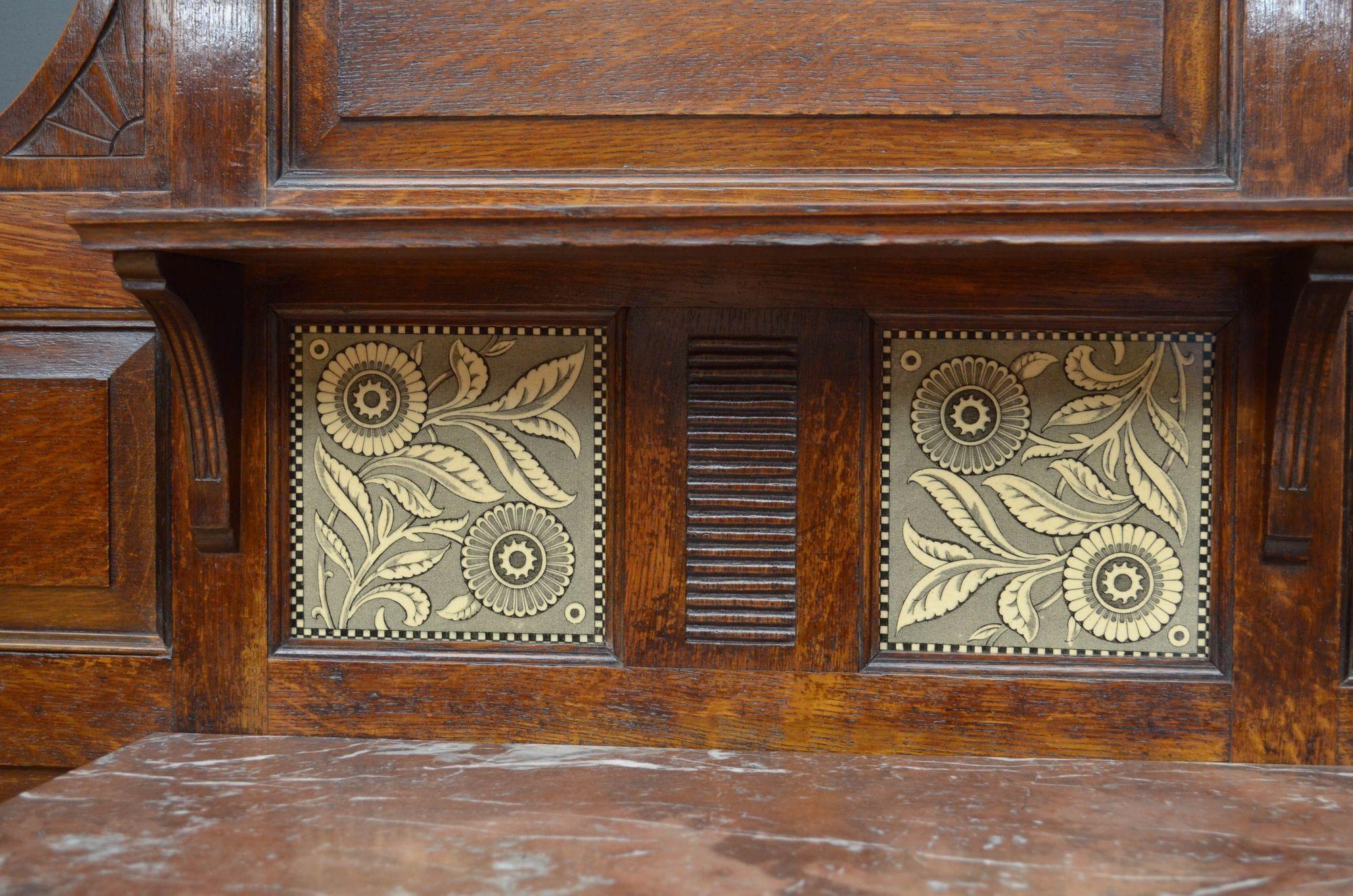 Leggio vittoriano in Oak Hall alla maniera di Christopher Dresser in vendita 5