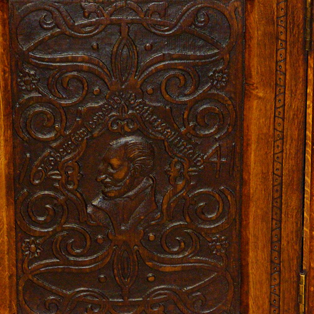 Victorian Oak Library Bookcase 3