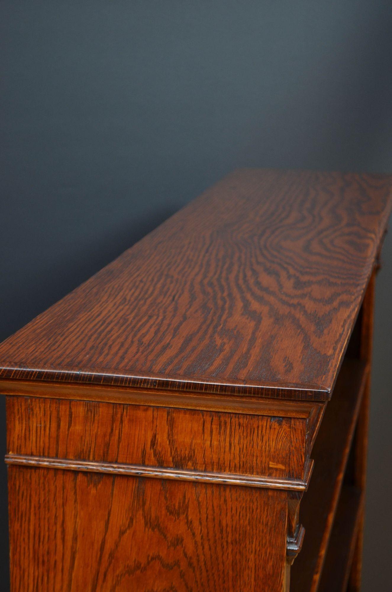 Libreria a giorno Victorian Oak In condizioni buone in vendita a Whaley Bridge, GB