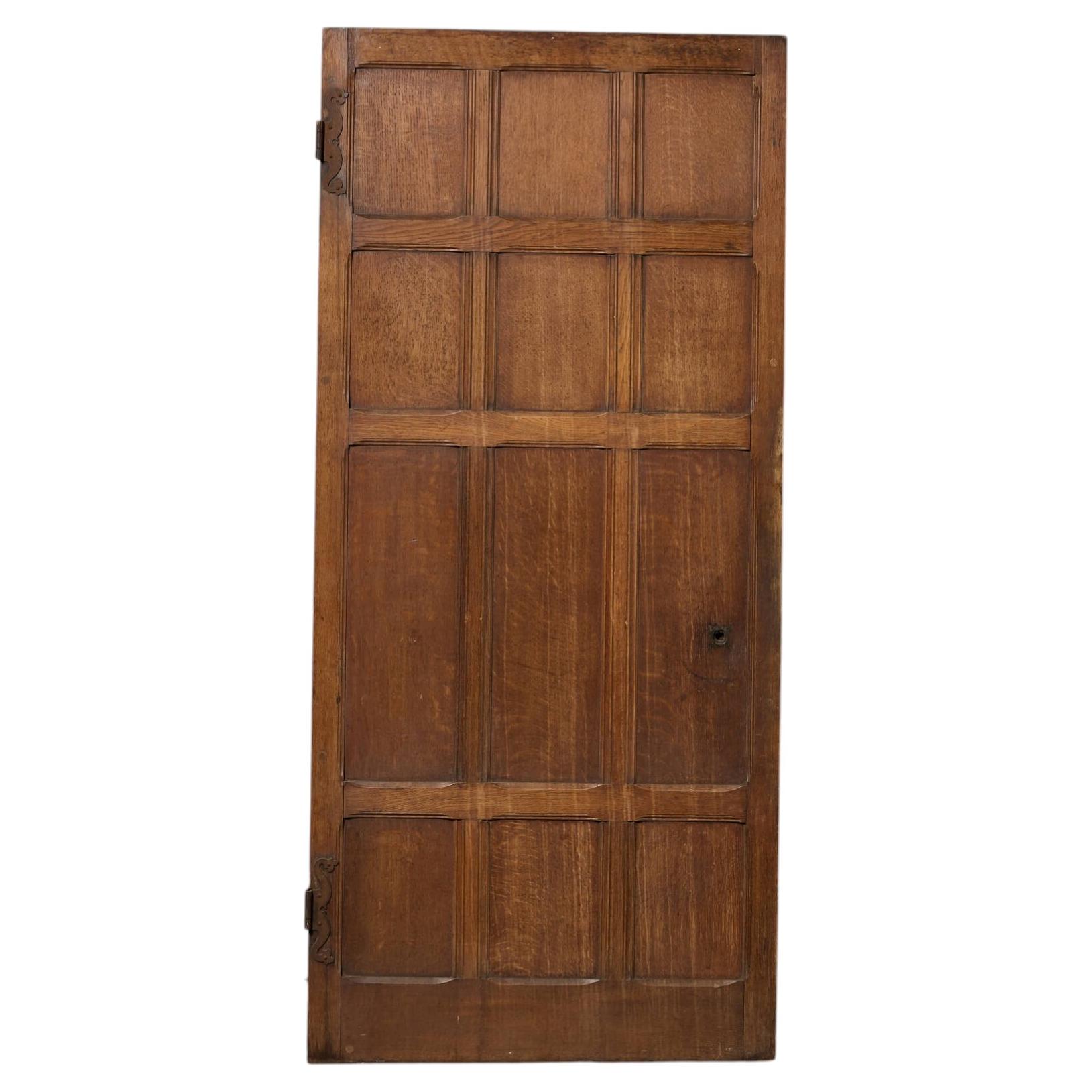 Victorian Oak & Pine Antique Internal Door