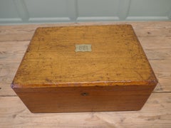 Victorian Oak Presentation Box