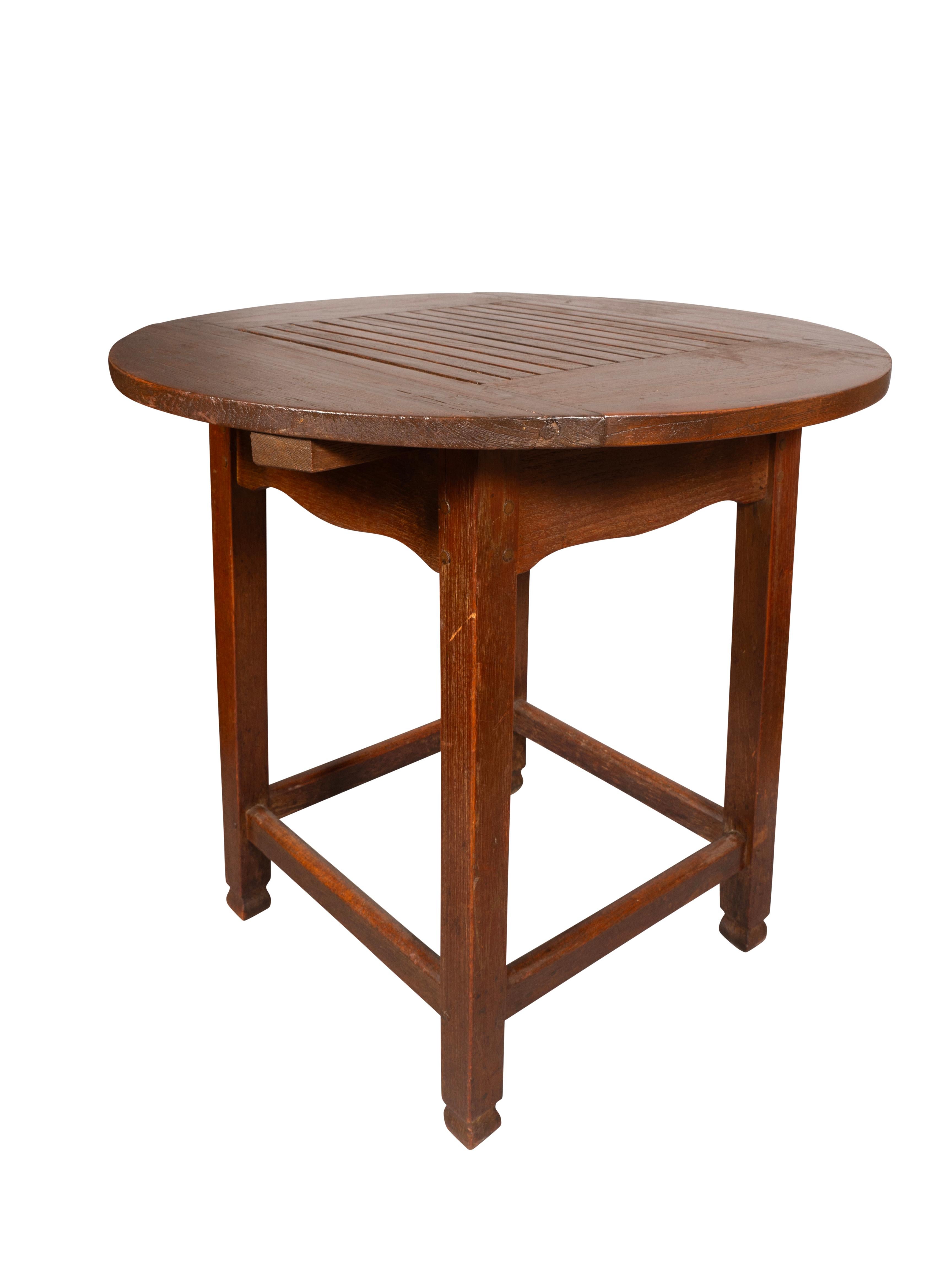 English Victorian Oak Pub Table From Castle's Shipbreaking
