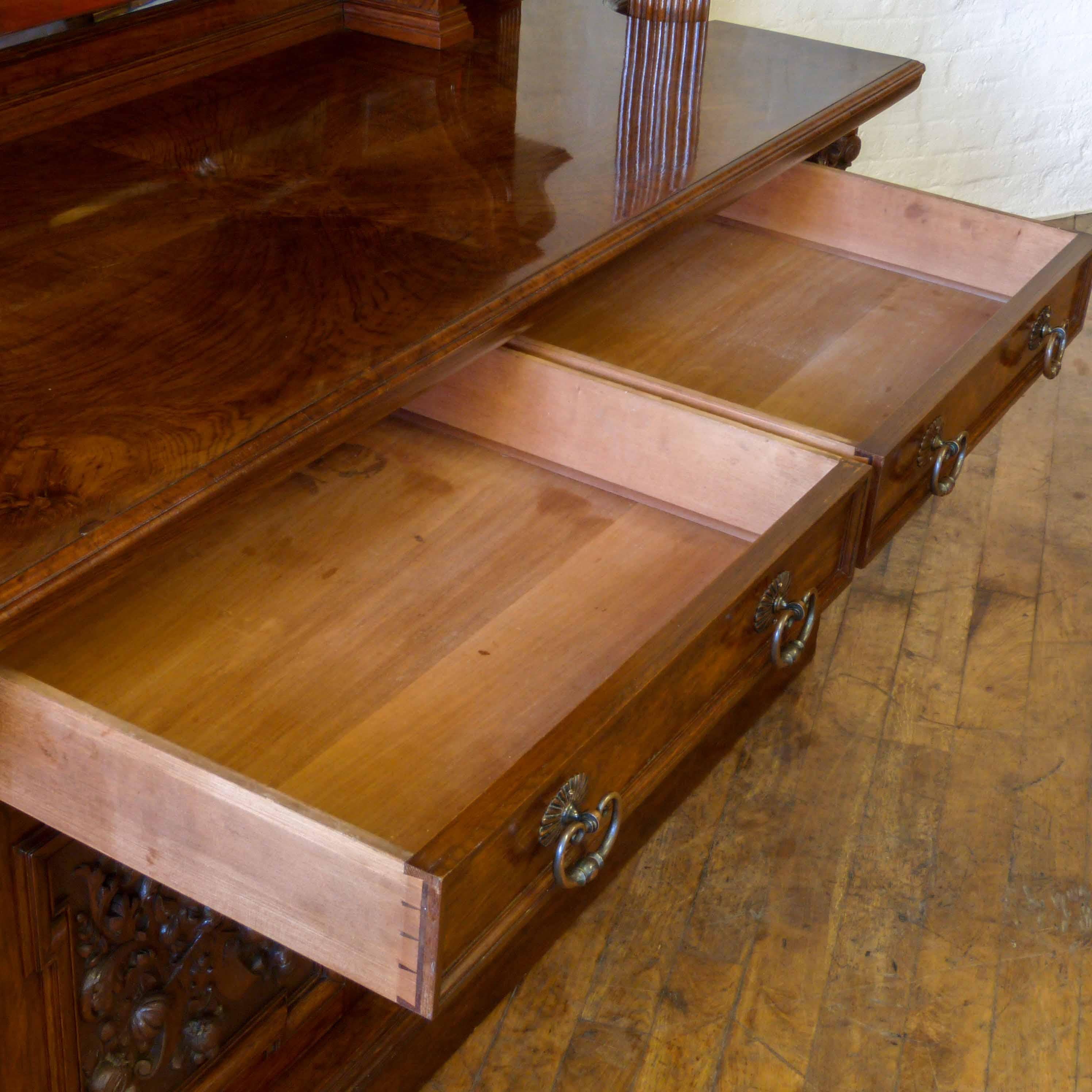Victorian Oak Sideboard 11