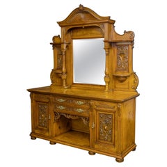 Victorian Oak Sideboard