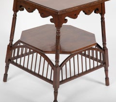 Victorian Oak Spindle Table