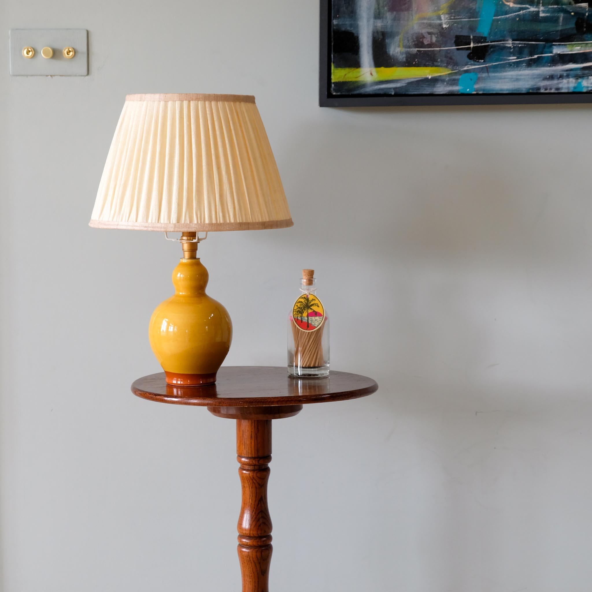 British Victorian Oak Tripod Table For Sale
