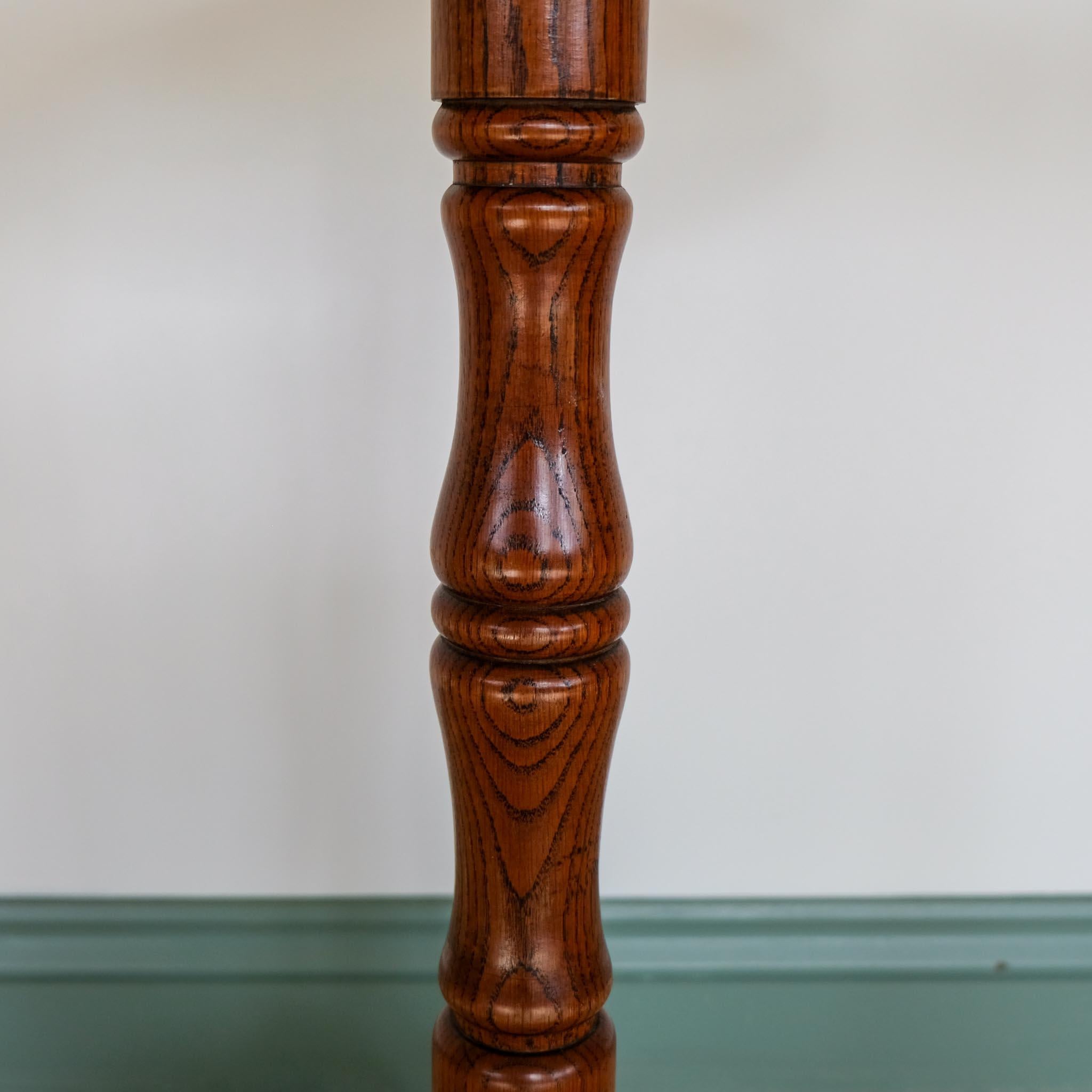 Victorian Oak Tripod Table For Sale 2