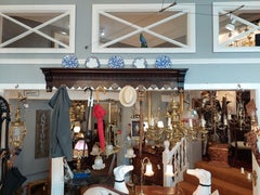 Victorian Oak Wall Mounting Hat and Coat Rack