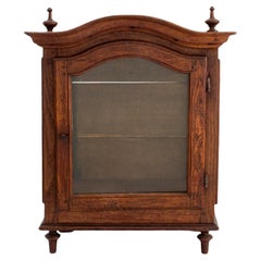 Used Victorian Oak Wooden Clock Case