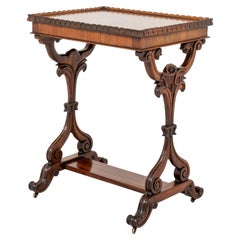 Victorian Occasional Side Table Rosewood circa 1850