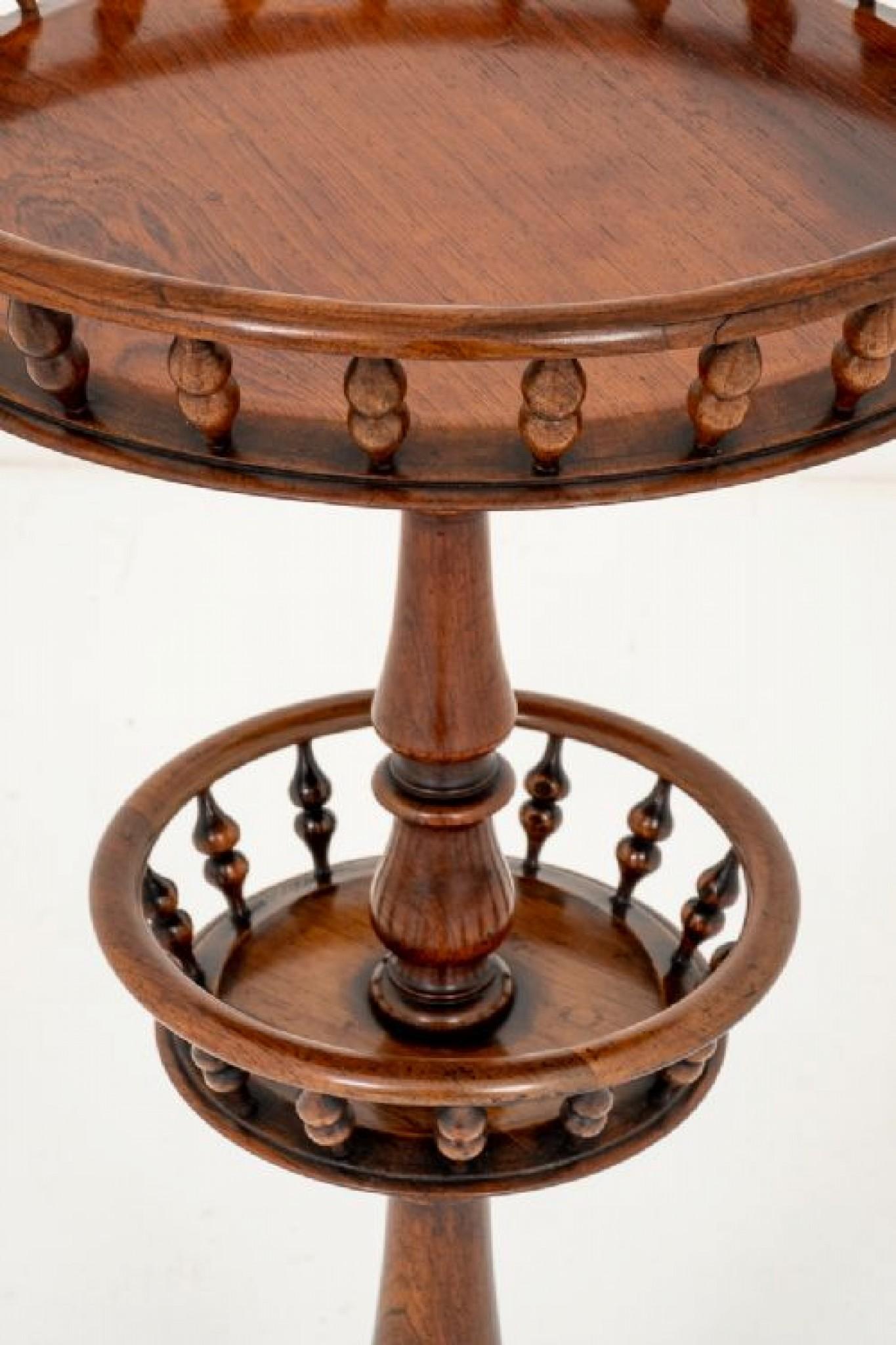 Rosewood Victorian Occasional Table - Antique Side Tables 1850 For Sale