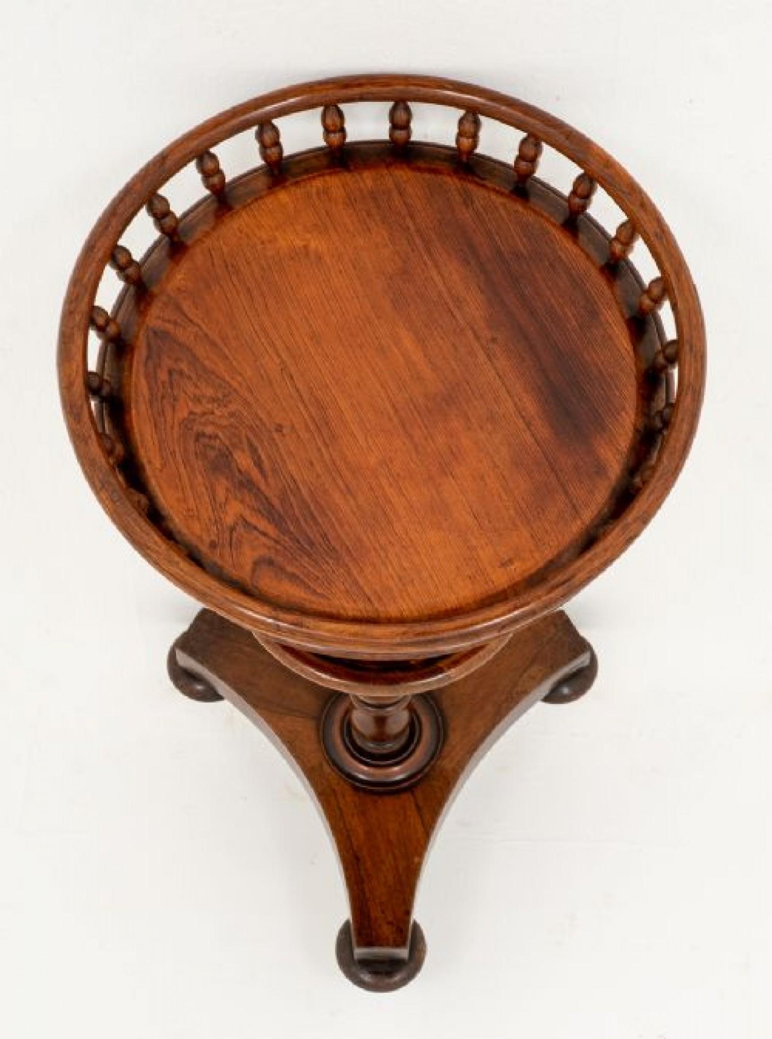 Victorian Occasional Table - Antique Side Tables 1850 For Sale 1
