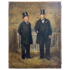 Victorian Oil on Canvas, English, circa 1900