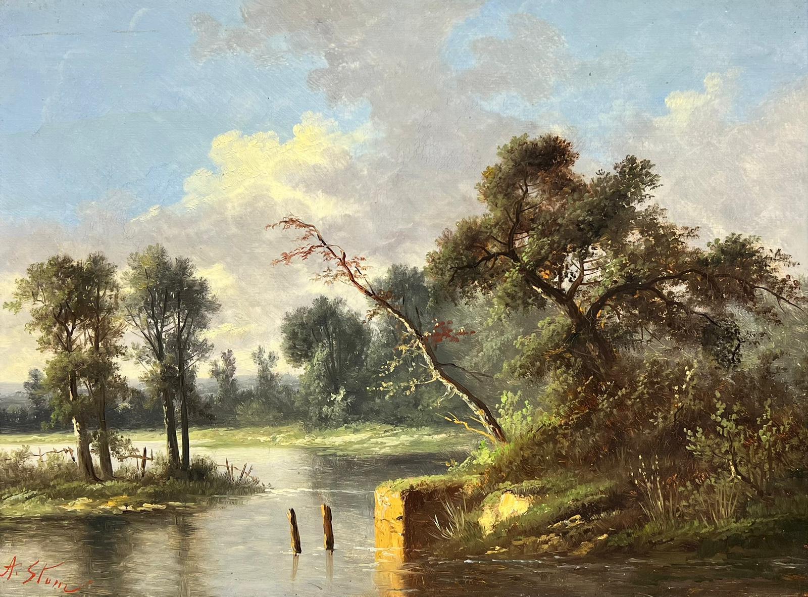 19th century tranquil paintings