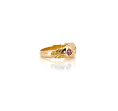 Victorian Old Mine Cut Diamond Starburst Ring, Celestial, 1899, Size 4.25, 18K