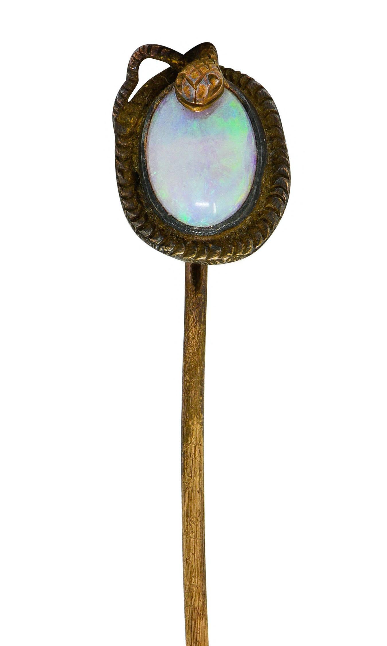 opal stick pin
